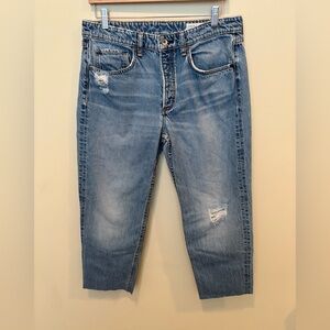 rag & bone Rosa Mid Rise Boyfriend Jeans